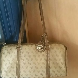 Dooney & Bourke monogram barrel bag